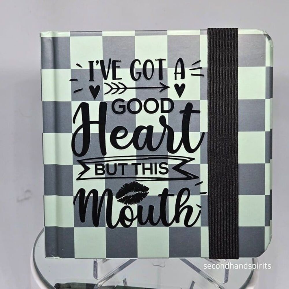 Pocket-Sized Sass: The Ultimate Mini Sketchbook  ~Ive got a good heart
